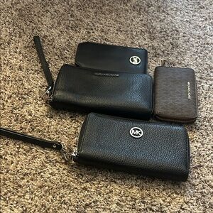 Lot of 4 Michael Kors Wallets